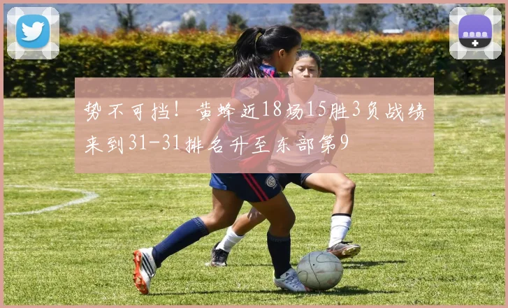 势不可挡！黄蜂近18场15胜3负战绩来到31-31排名升至东部第9
